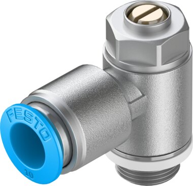 One-way flow control valve