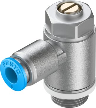 One-way flow control valve