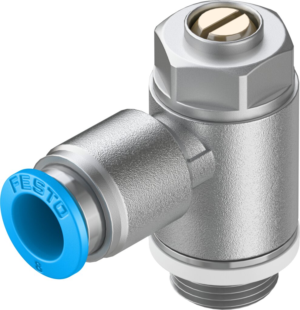 One-way flow control valve