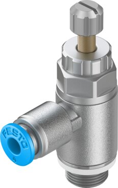 One-way flow control valve