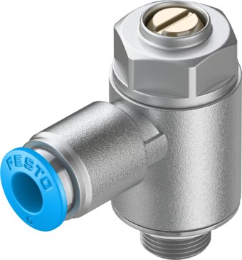 One-way flow control valve