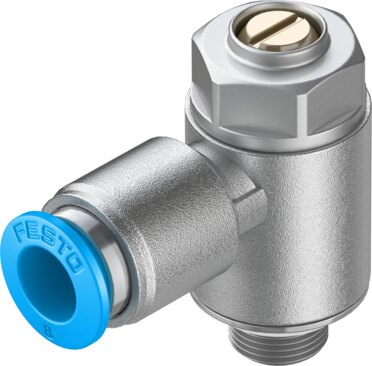 One-way flow control valve