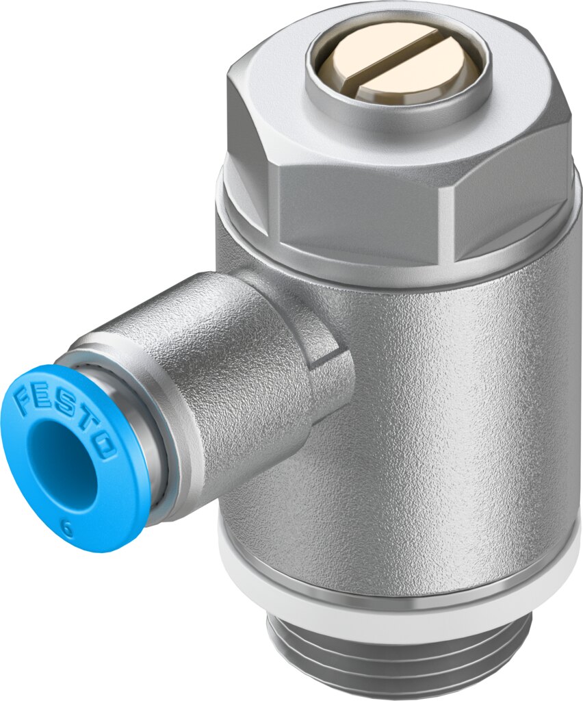 One-way flow control valve