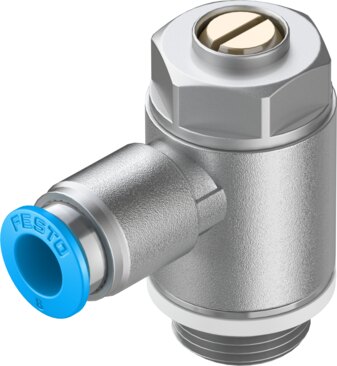 One-way flow control valve
