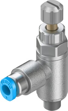 One-way flow control valve