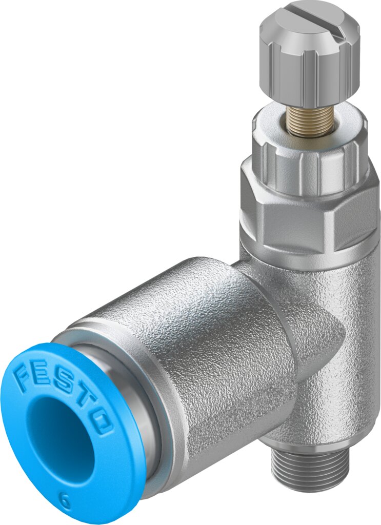 One-way flow control valve