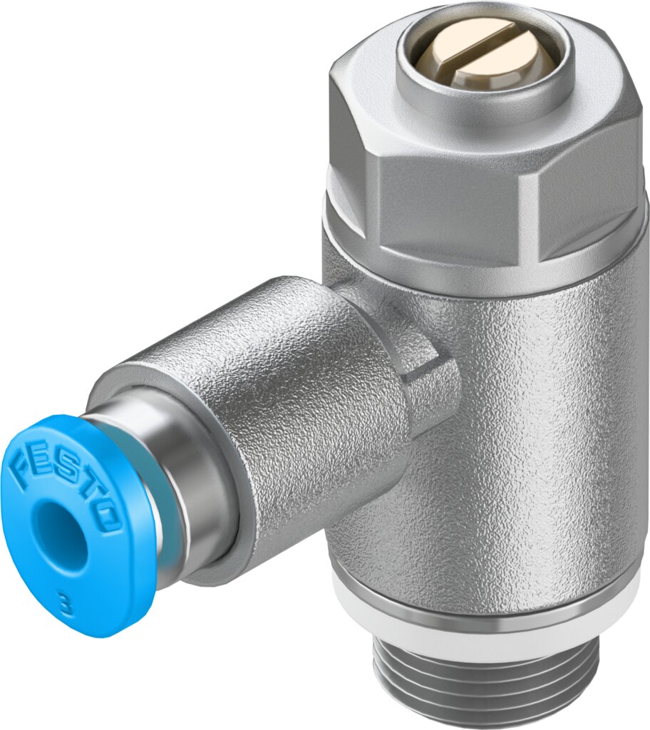 One-way flow control valve