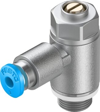One-way flow control valve