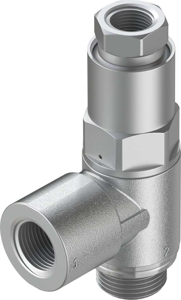 Piloted check valve