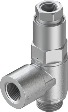 Piloted check valve