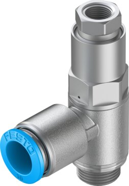 Piloted check valve
