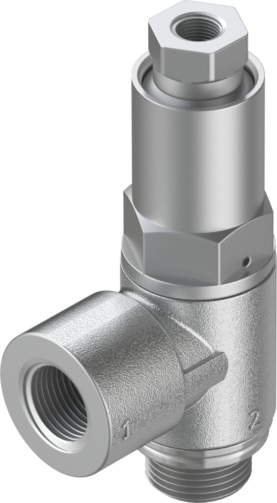Piloted check valve