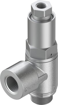 Piloted check valve