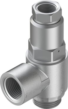 Piloted check valve