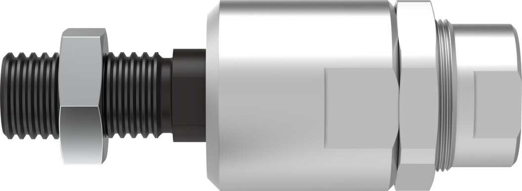 Self-aligning rod coupler