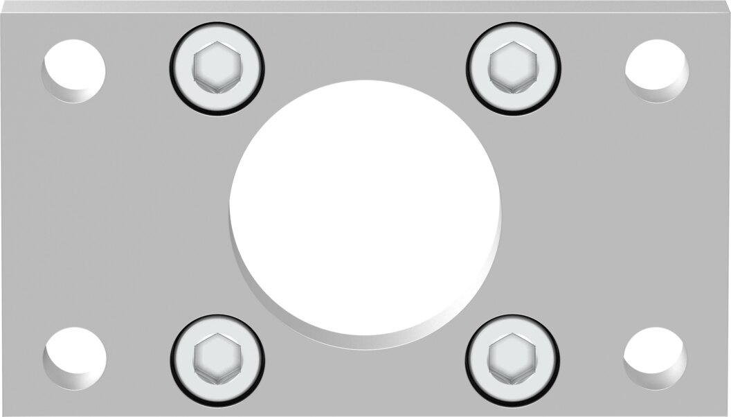 Flange mounting