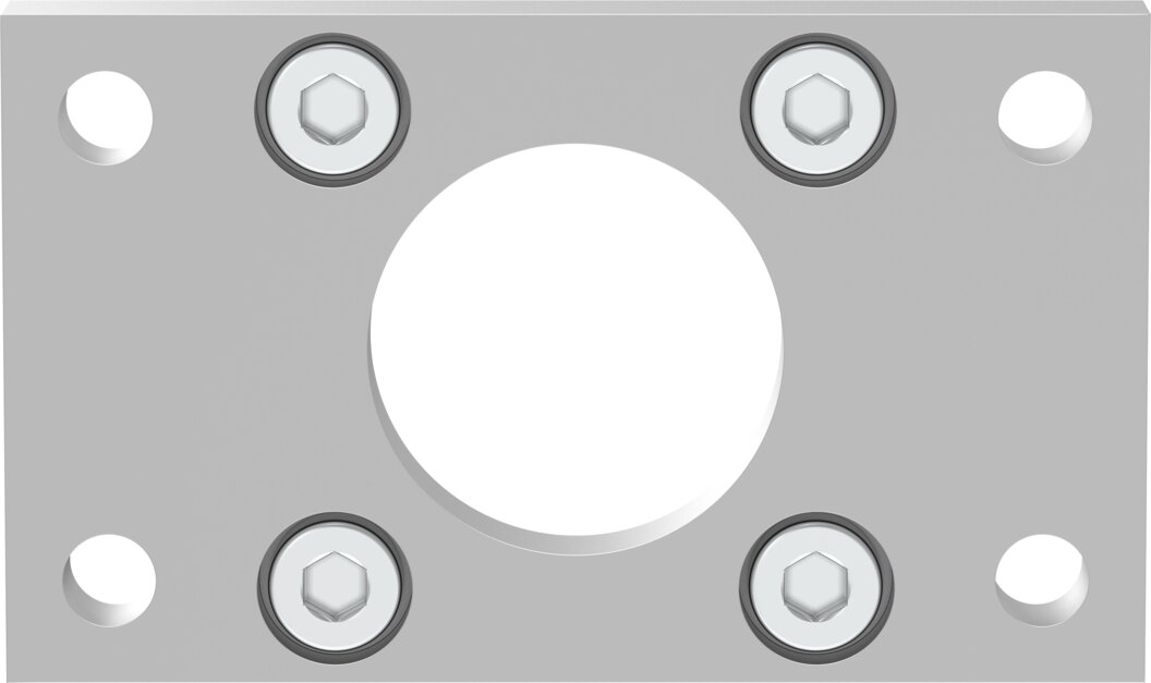 Flange mounting