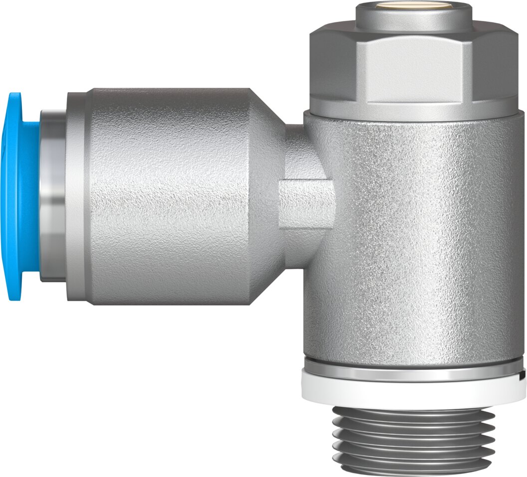 One-way flow control valve