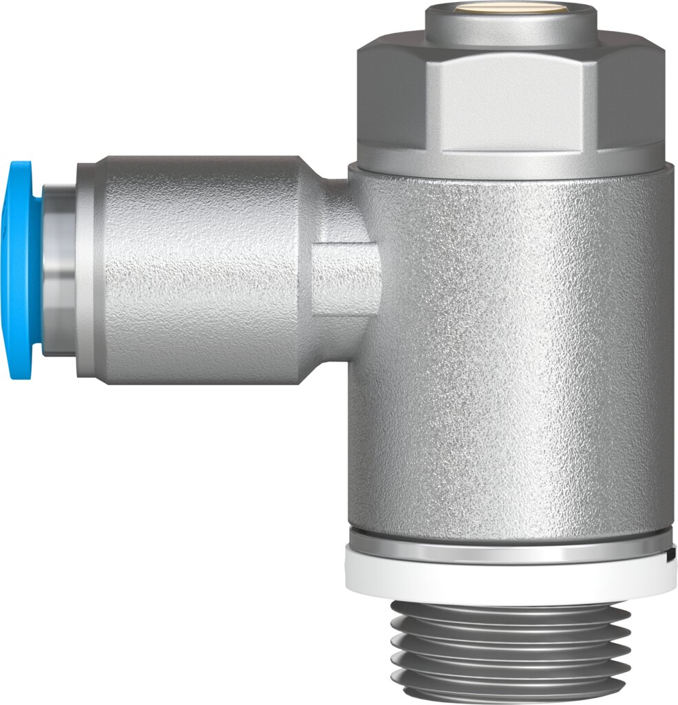 One-way flow control valve