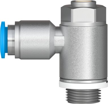 One-way flow control valve