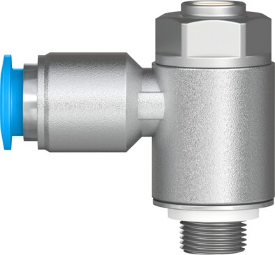 One-way flow control valve