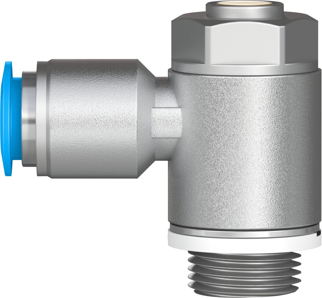 One-way flow control valve