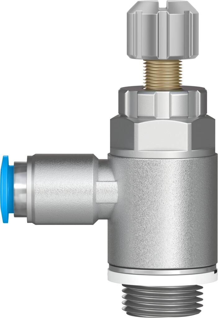 One-way flow control valve