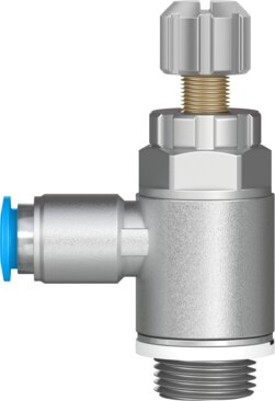 One-way flow control valve