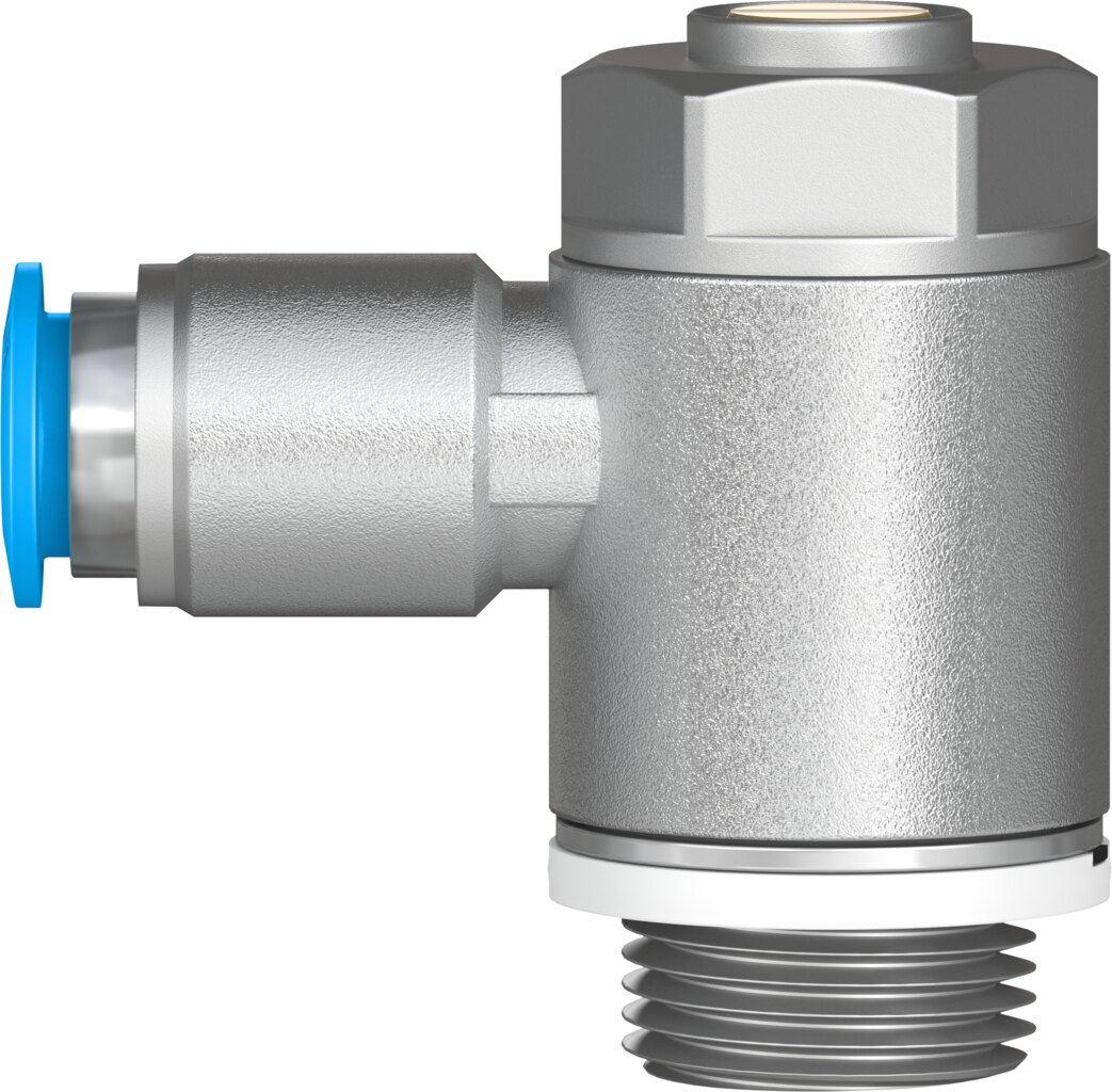 One-way flow control valve