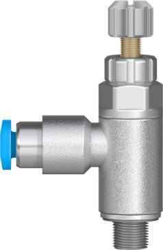 One-way flow control valve