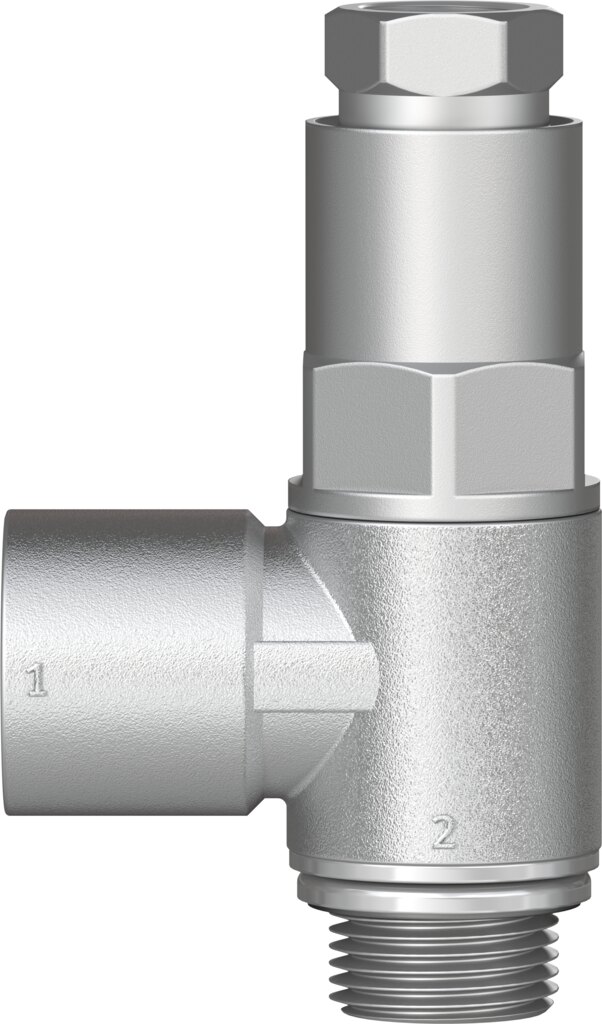 Piloted check valve