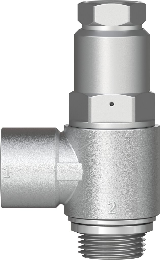 Piloted check valve