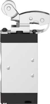 Roller lever valve