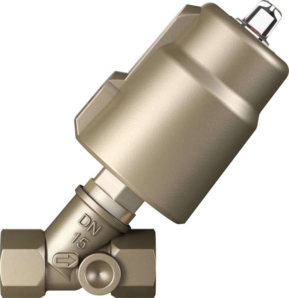 Angle seat valve