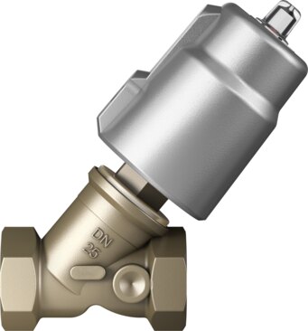 Angle seat valve