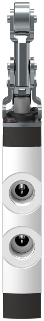 Roller lever valve