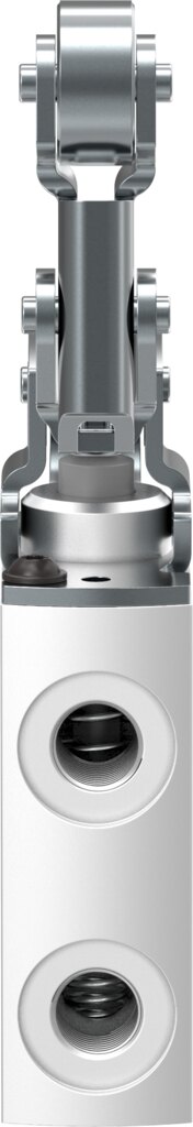 Roller lever valve