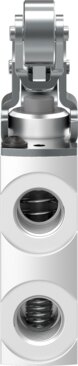 Roller lever valve