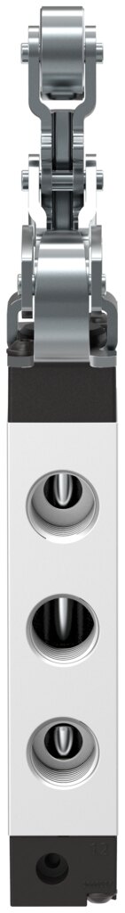 Roller lever valve