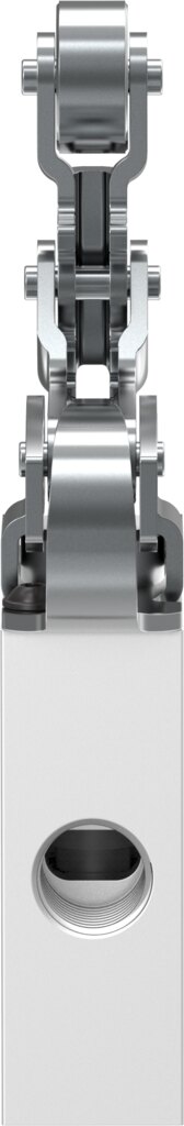 Roller lever valve