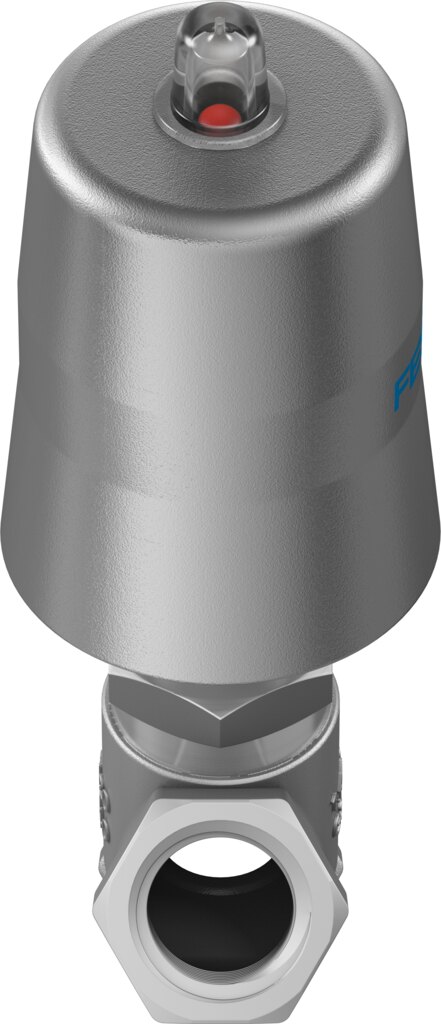 Angle seat valve