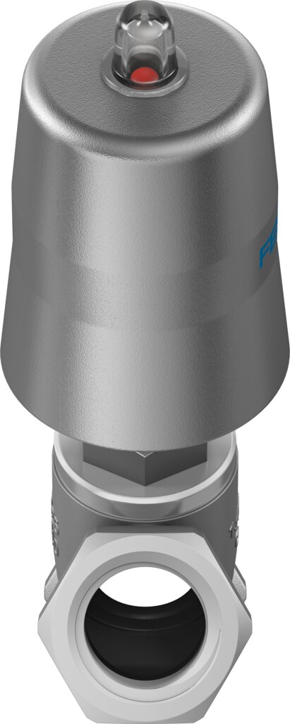 Angle seat valve