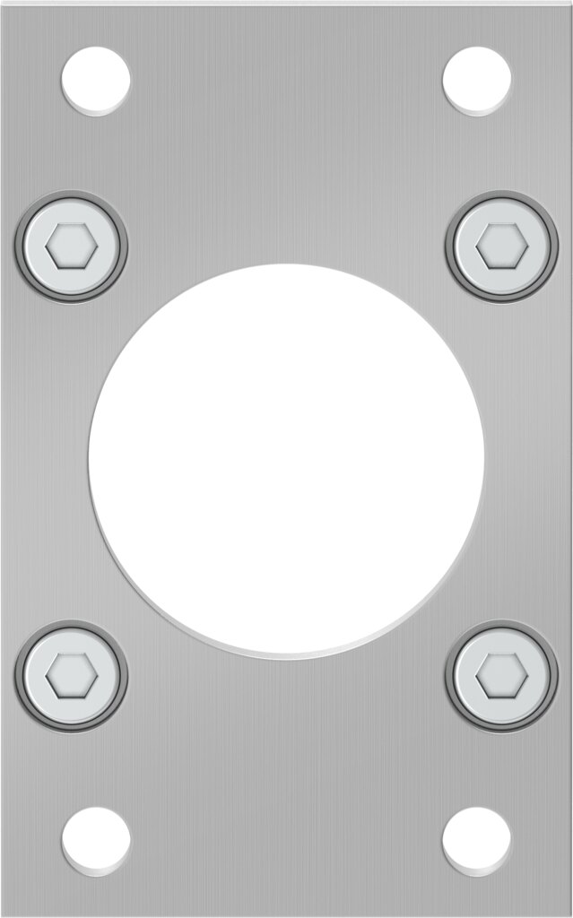 Flange mounting