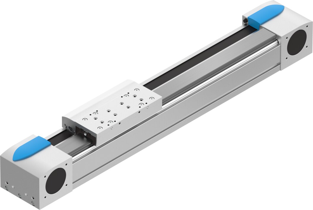 Toothed belt axis
