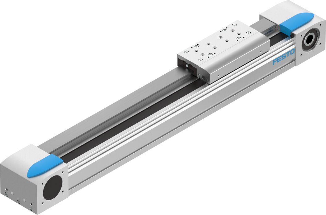 Toothed belt axis