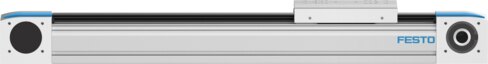 Toothed belt axis