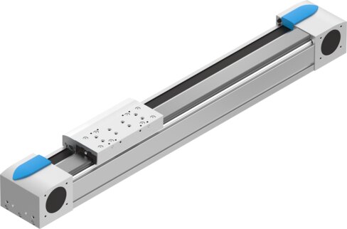 Toothed belt axis