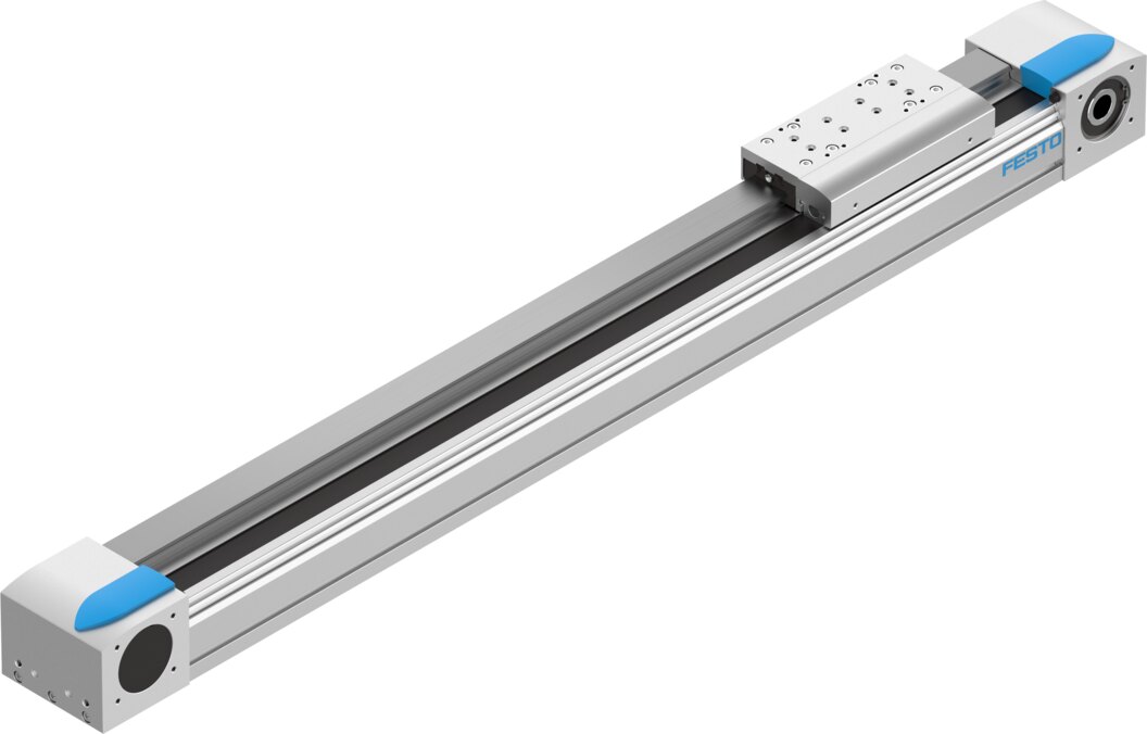 Toothed belt axis
