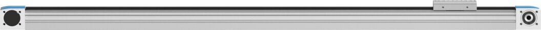 Toothed belt axis