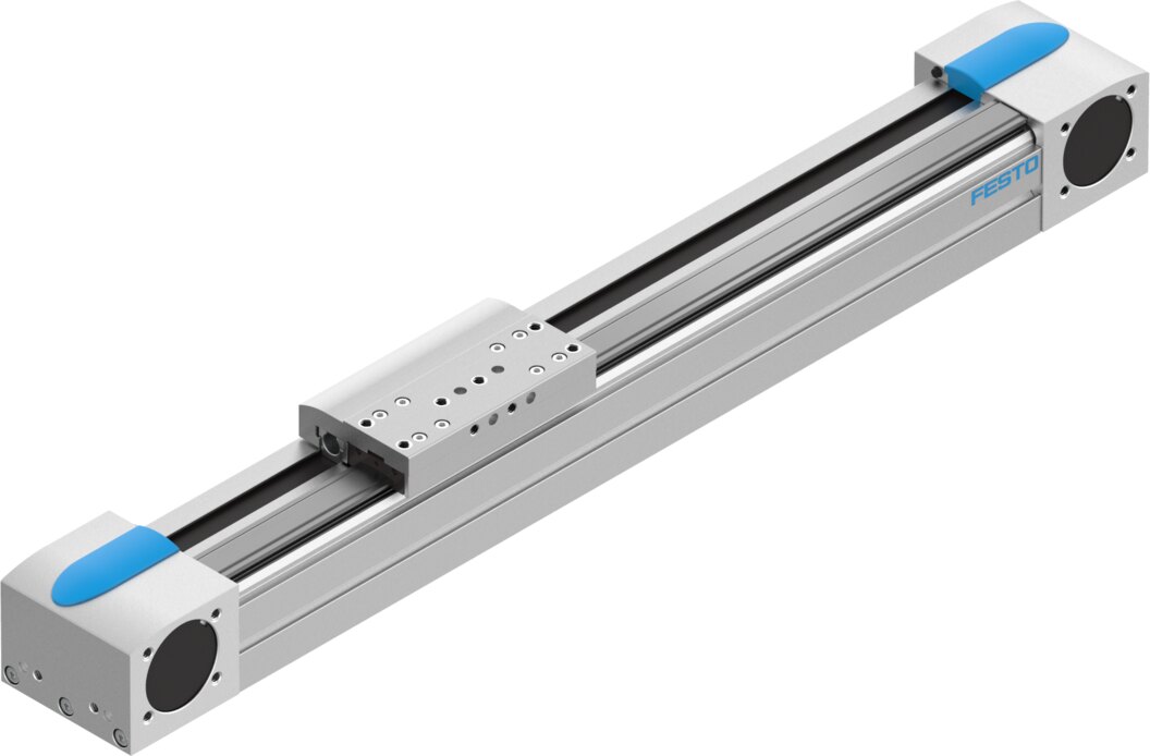 Toothed belt axis